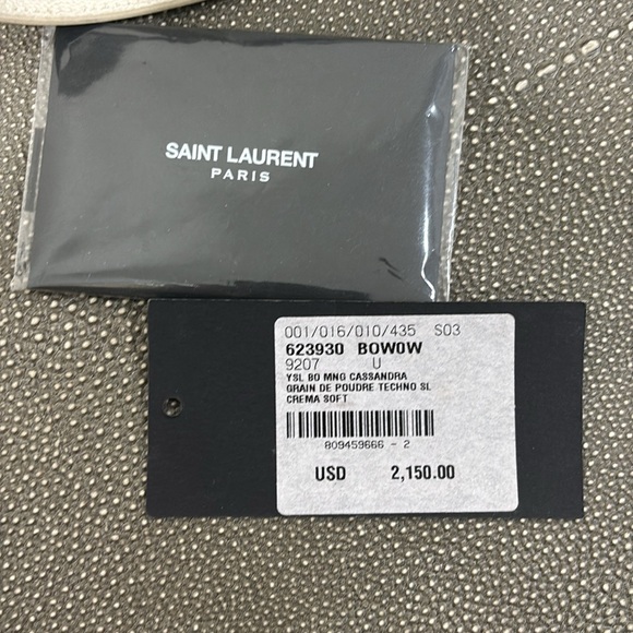 YSL Mini Cassandra Grain De Poudre - Picture 7 of 8